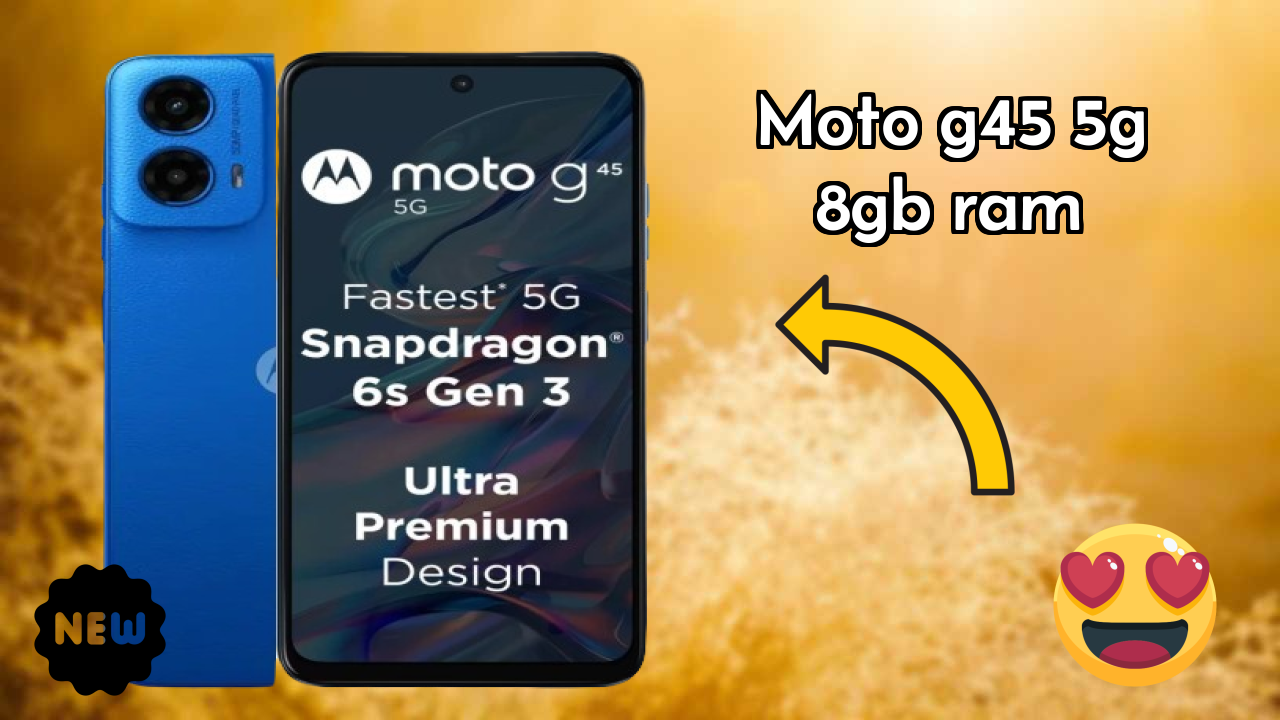 Moto G45 5G 8GB RAM Display Size: 6.5 Inches (16.51 Cm) Screen Review