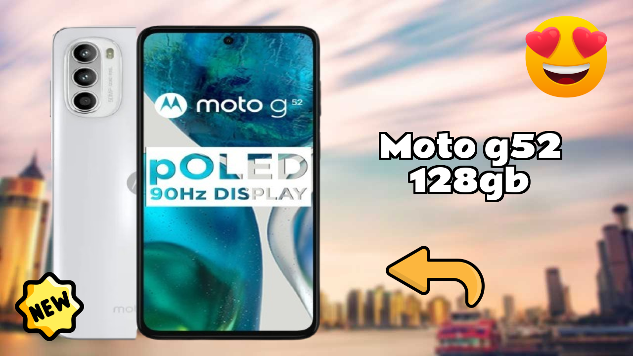 Moto G52 128GB Display Size: 6.6 Inches (16.76 Cm) Screen Quality