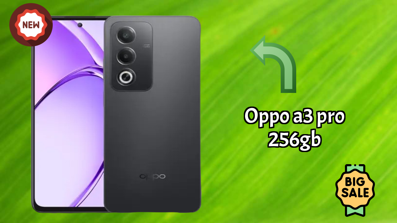 OPPO A3 Pro 256GB Camera Quality: 50 MP + 2 MP Rear Camera Low Light