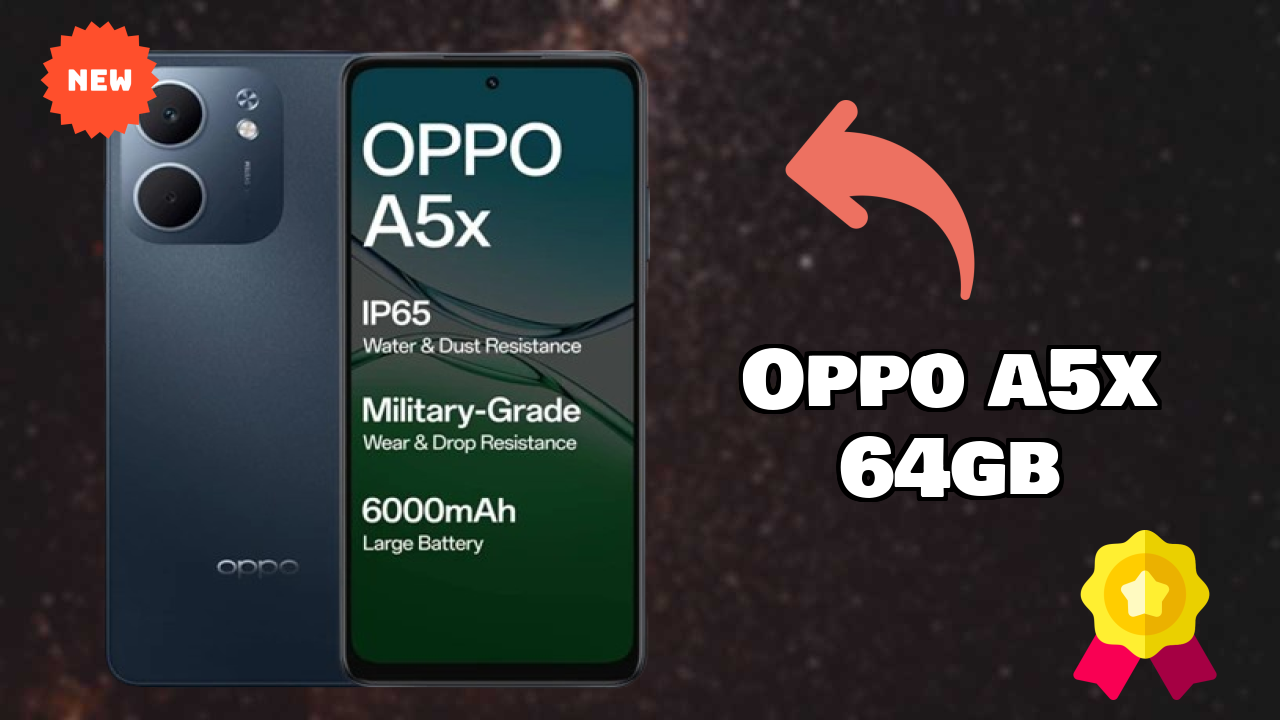 OPPO A5x 64GB - Complete Unboxing & First Look Review