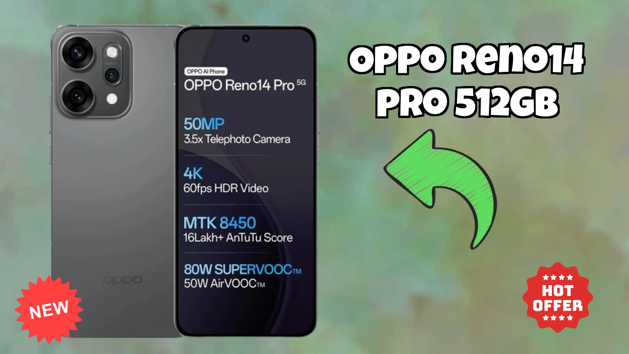 OPPO Reno14 Pro 512GB Display Technology: 6.83 Inches (17.35 Cm) Screen