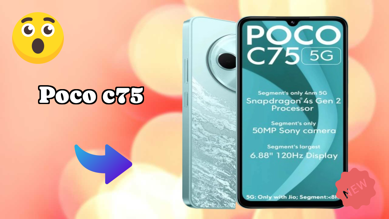 POCO C75 Gaming Performance: Snapdragon 4s Gen 2 FPS Test