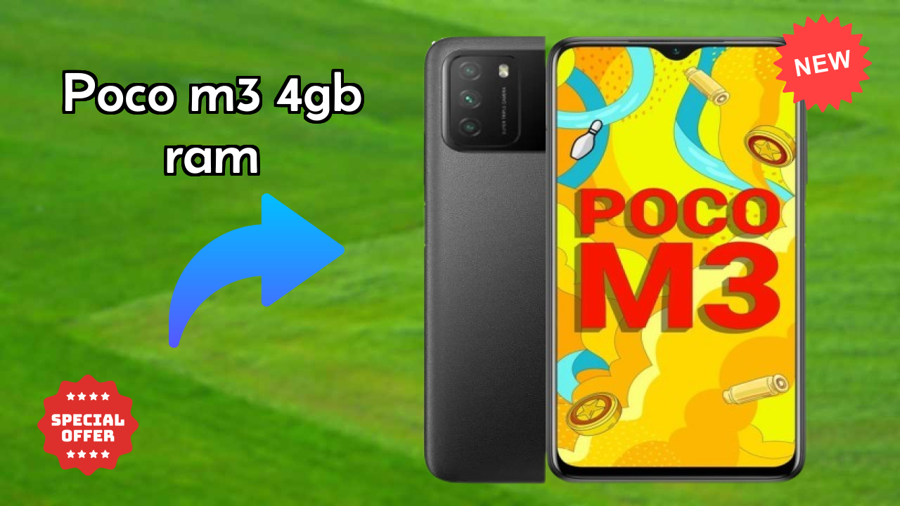 POCO M3 4GB RAM Battery Life: 6000 MAh Charging Speed