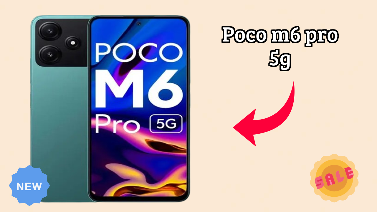 POCO M6 Pro 5G at ₹10,499 - Best Features Listed