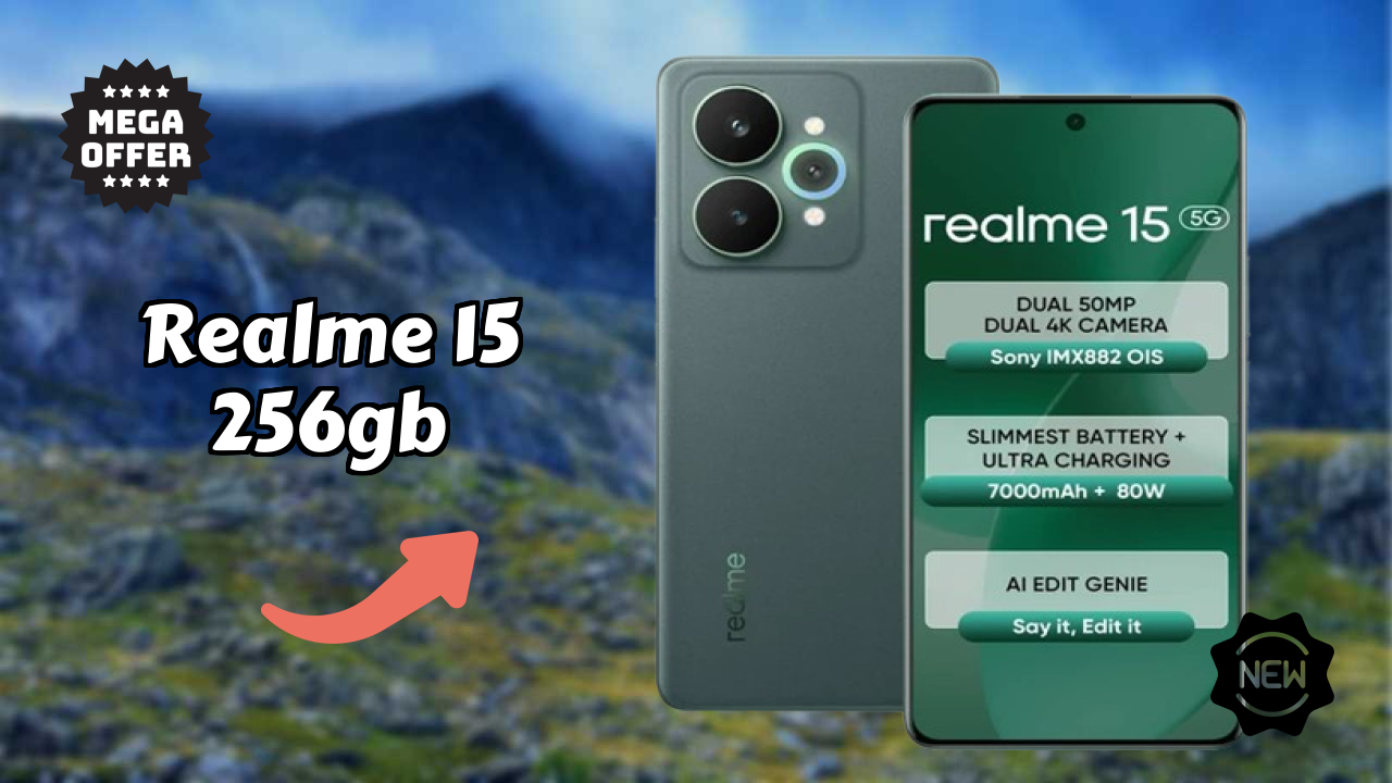 Realme 15 256GB at ₹25,599 - Best Features Highlighted