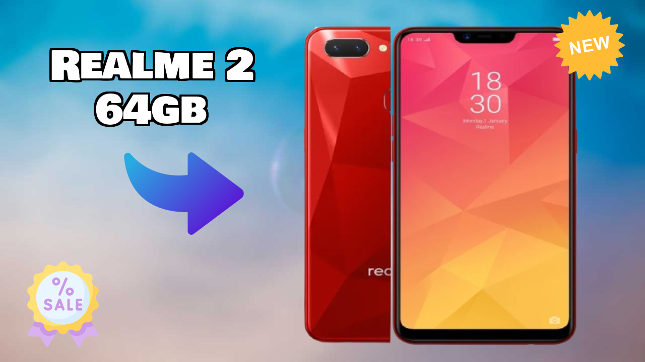 Realme 2 64GB 2026: Camera 13 MP + 2 MP Rear Camera And LongLife Bettry