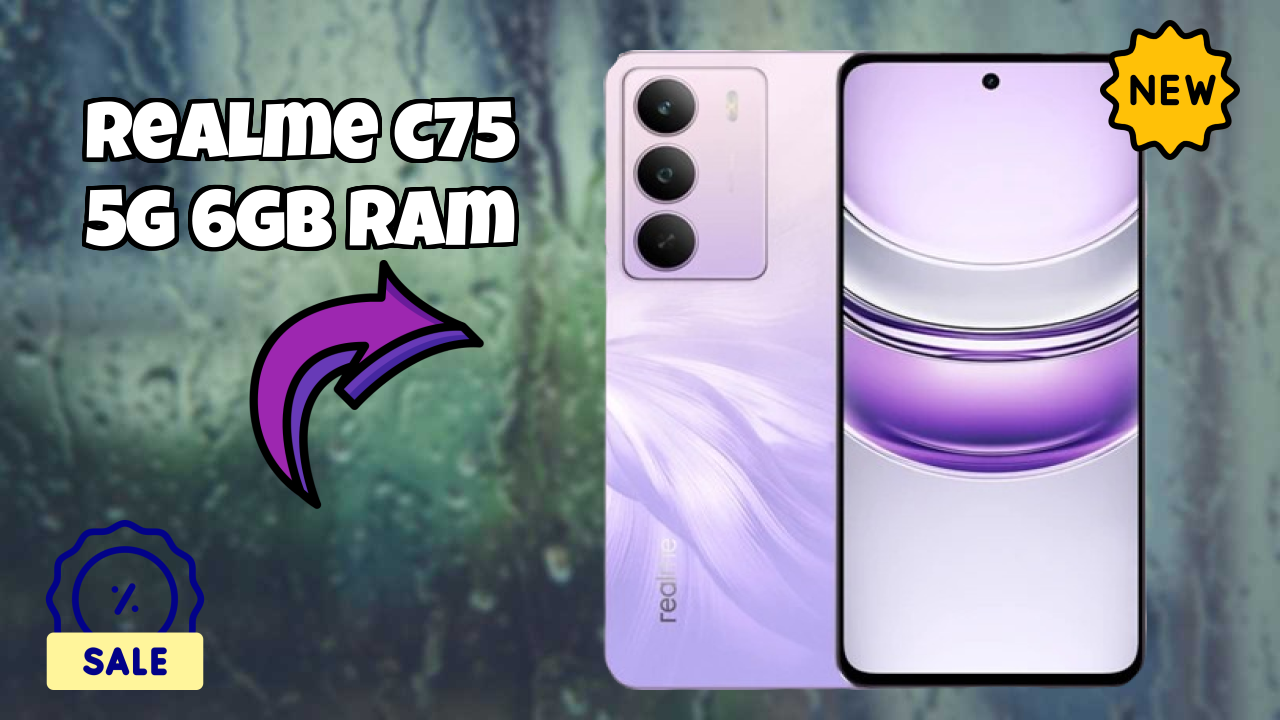 Realme C75 5G 6GB RAM Display Size: 6.67 Inches (16.94 Cm) Screen Review