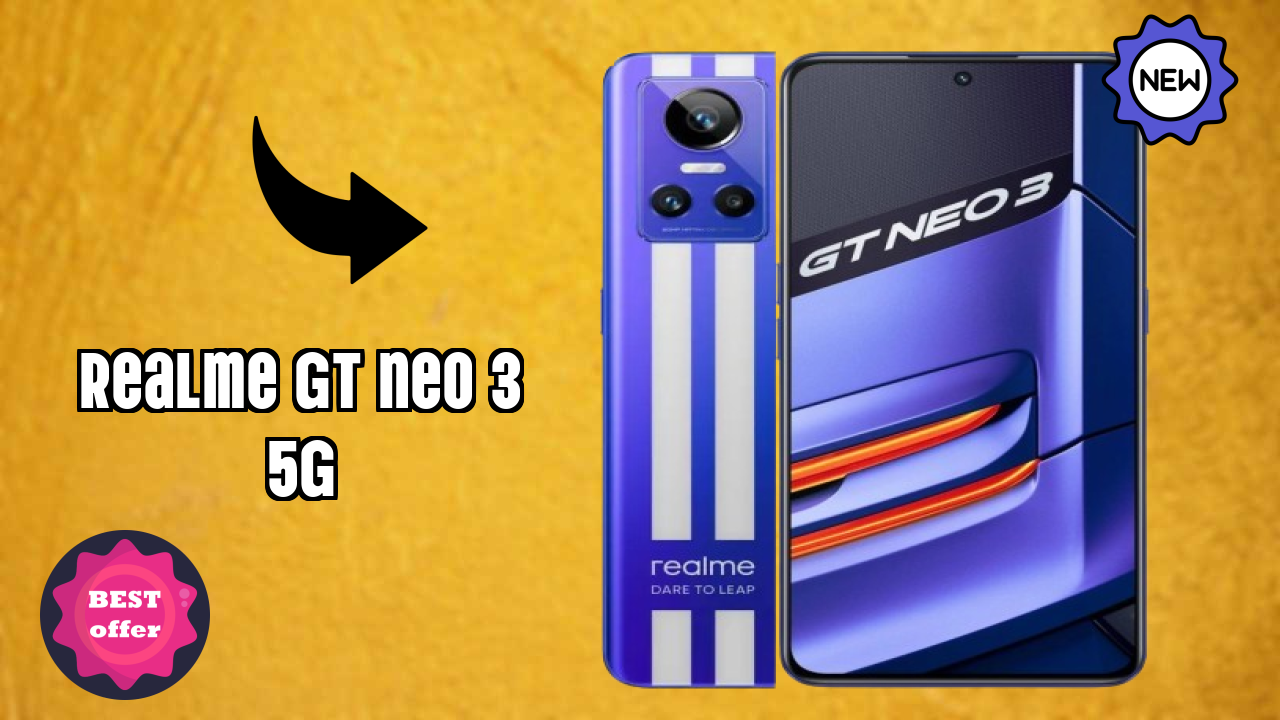 Realme GT Neo 3 5G Gaming Test: MediaTek Dimensity 8100 FPS Performance