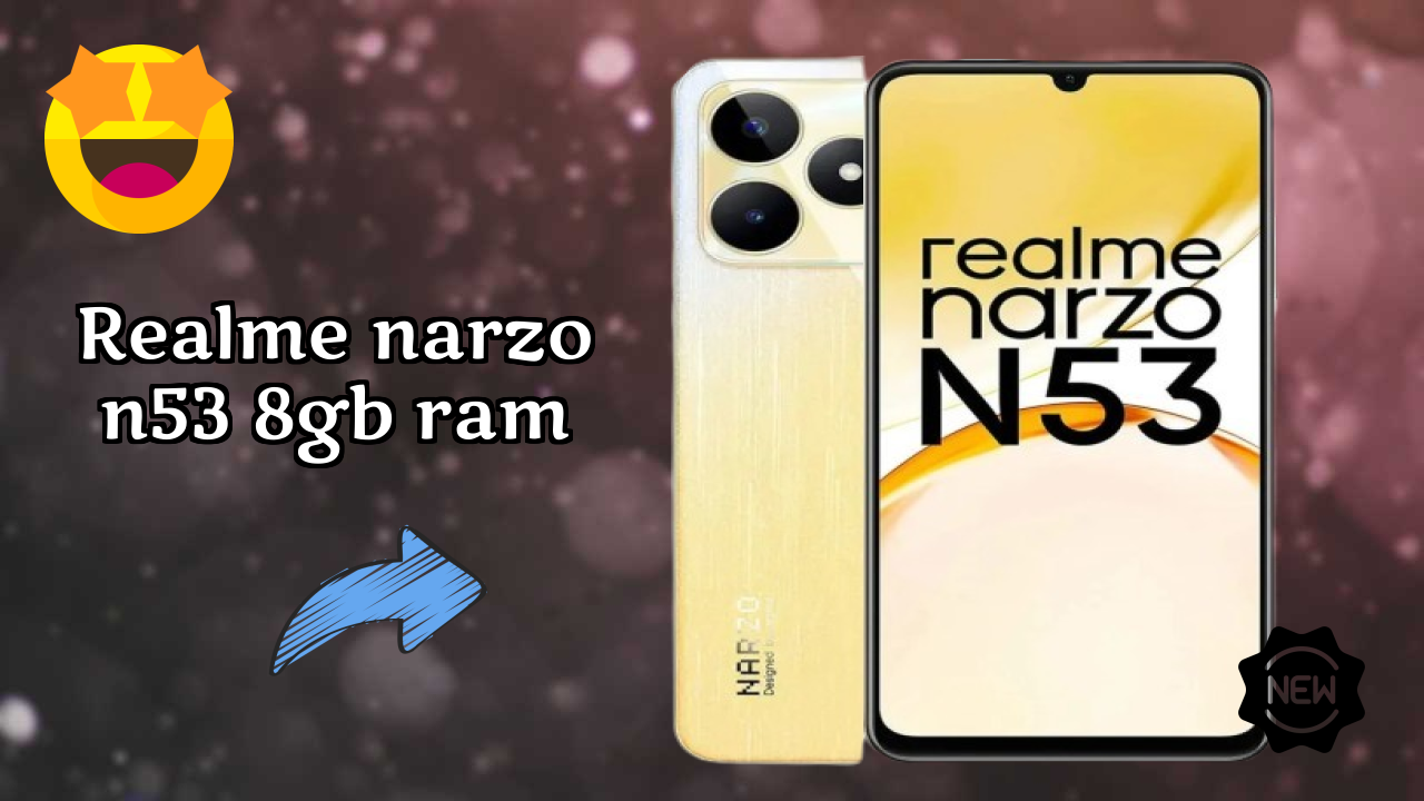 Realme Narzo N53 8GB RAM Display Technology: IPS LCD Review