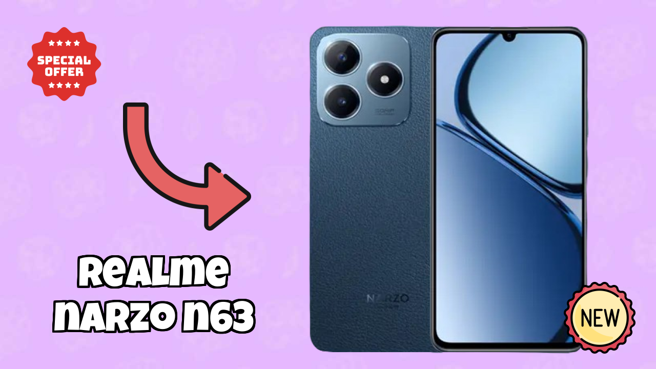 Realme Narzo N63 at ₹9,999 - Complete Review & Rating