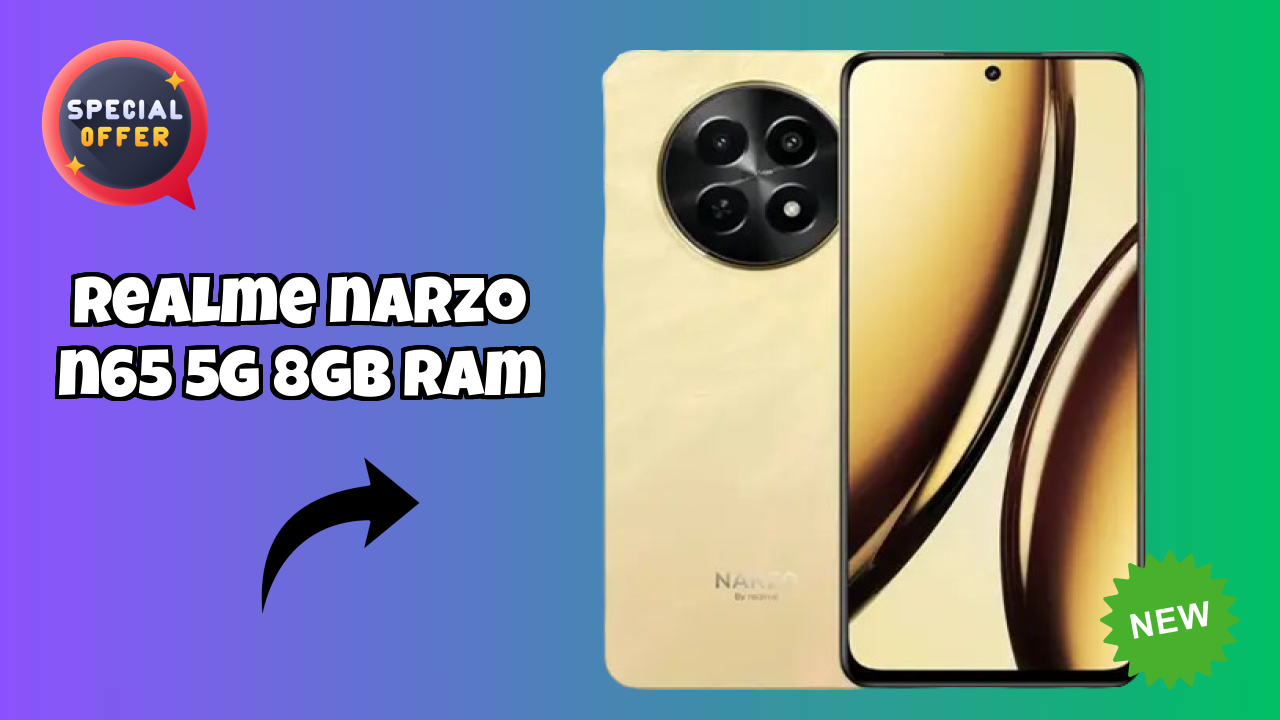 Realme Narzo N65 5G 8GB RAM Processor Test: MediaTek Dimensity 6300 Benchmarks