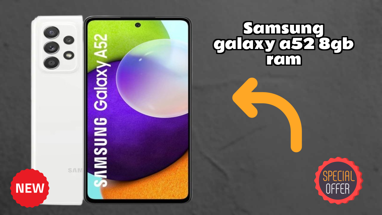 Samsung Galaxy A52 8GB RAM Review: 8 GB RAM Gaming Performance