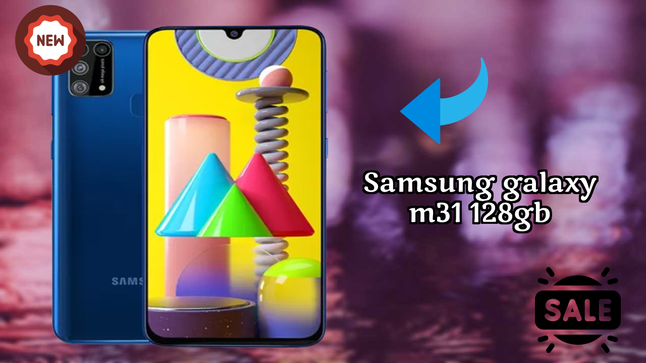 Samsung Galaxy M31 128GB Display Technology: Super AMOLED Quality