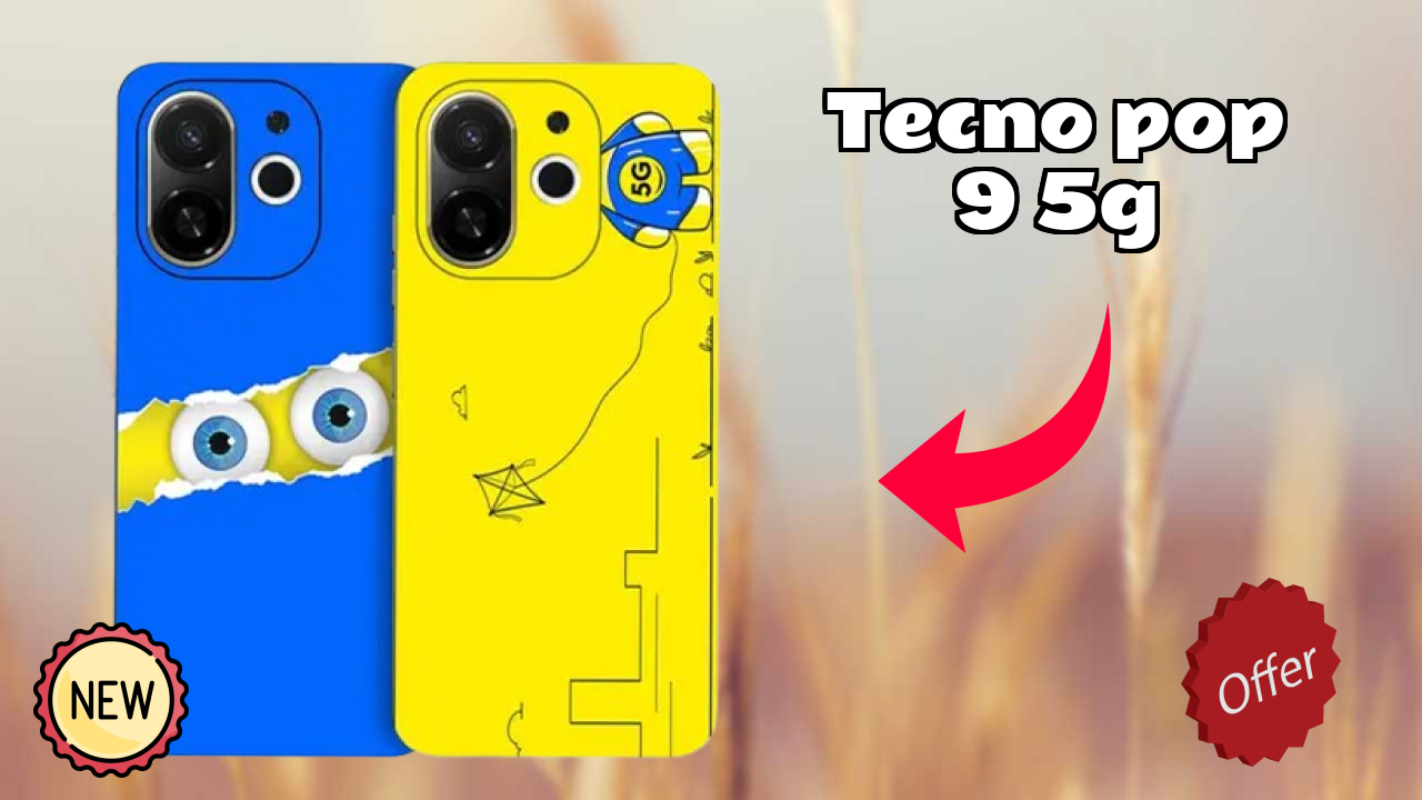 Tecno Pop 9 5G Display Technology: IPS LCD Explained