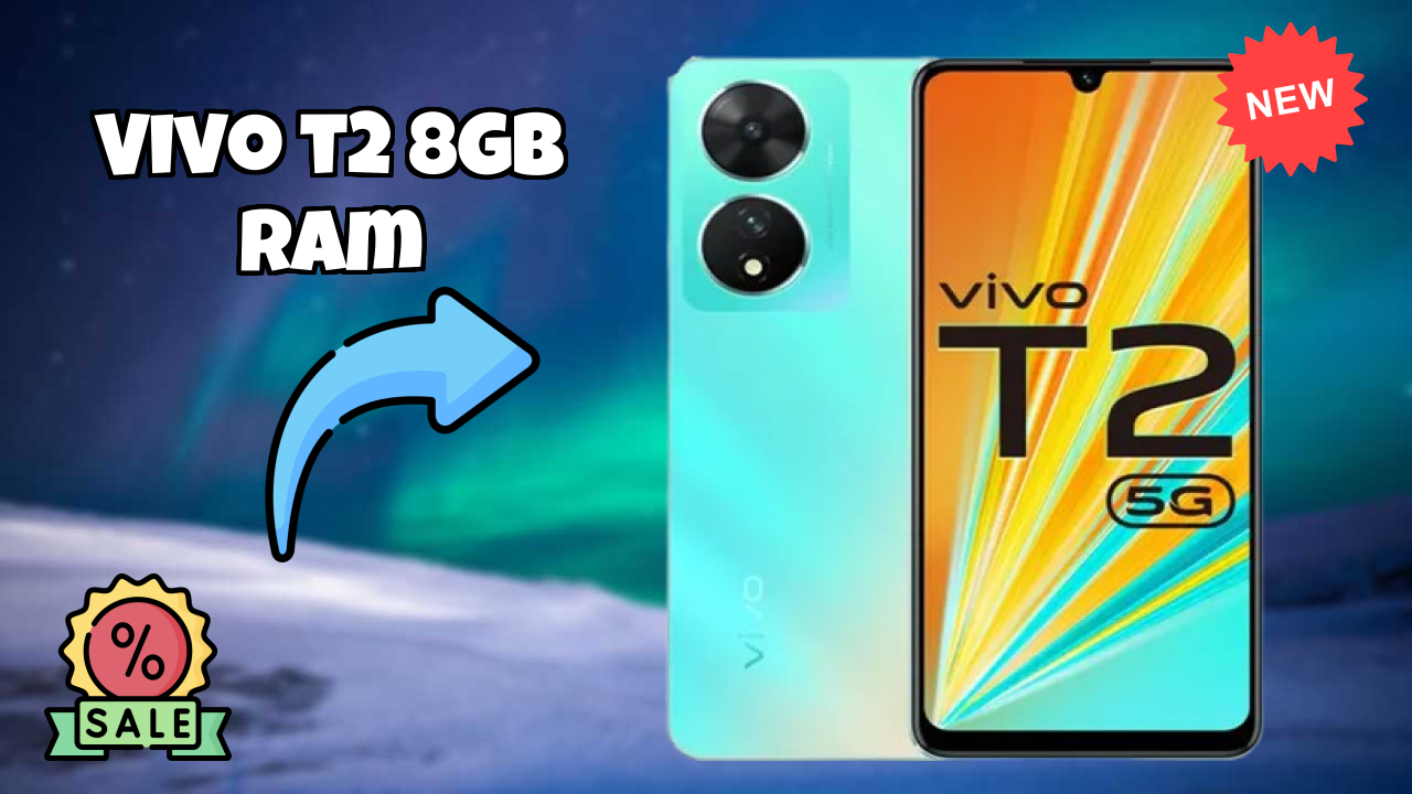 Vivo T2 8GB RAM Display Technology: 6.38 Inches (16.21 Cm) Screen