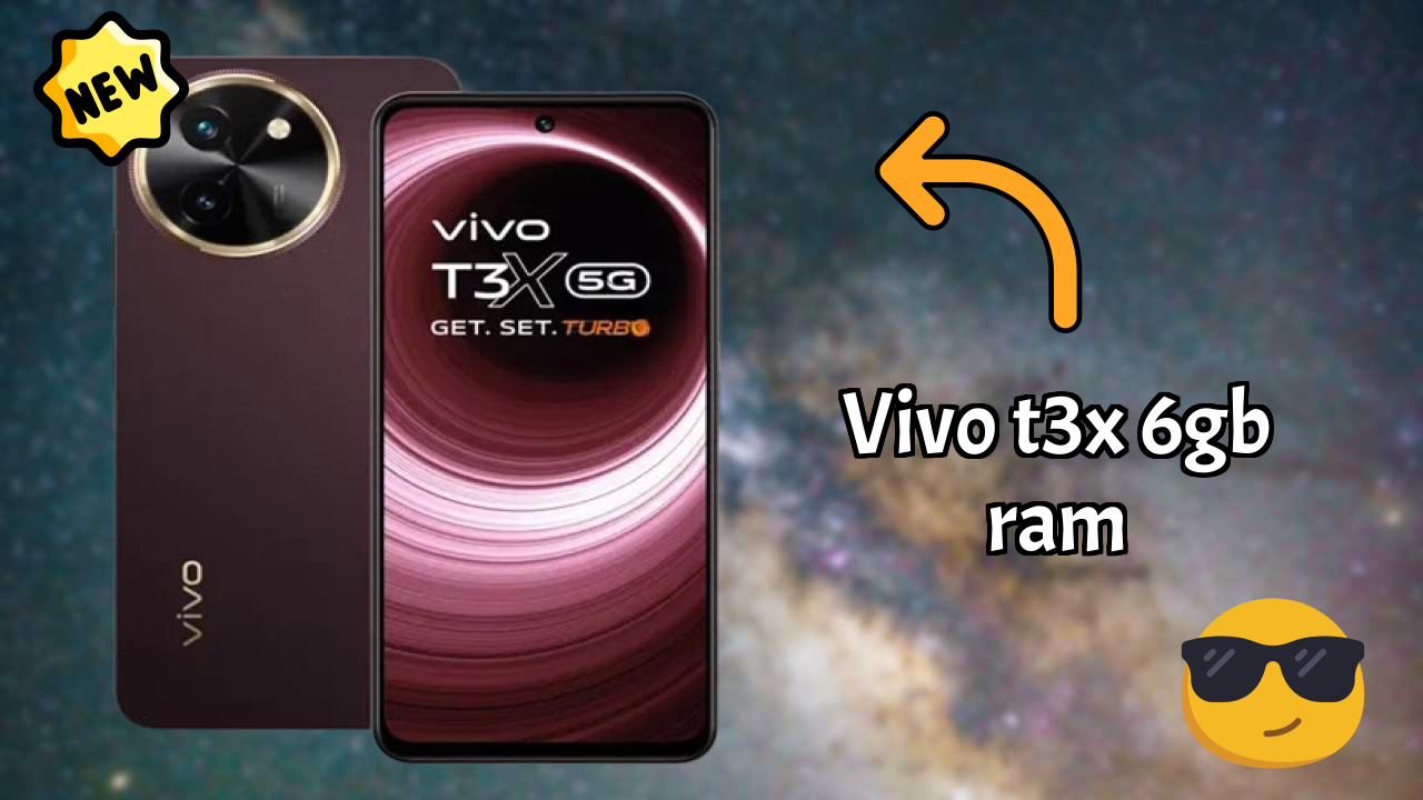 Why Vivo Vivo T3x 6GB RAM is Perfect for Content Creators