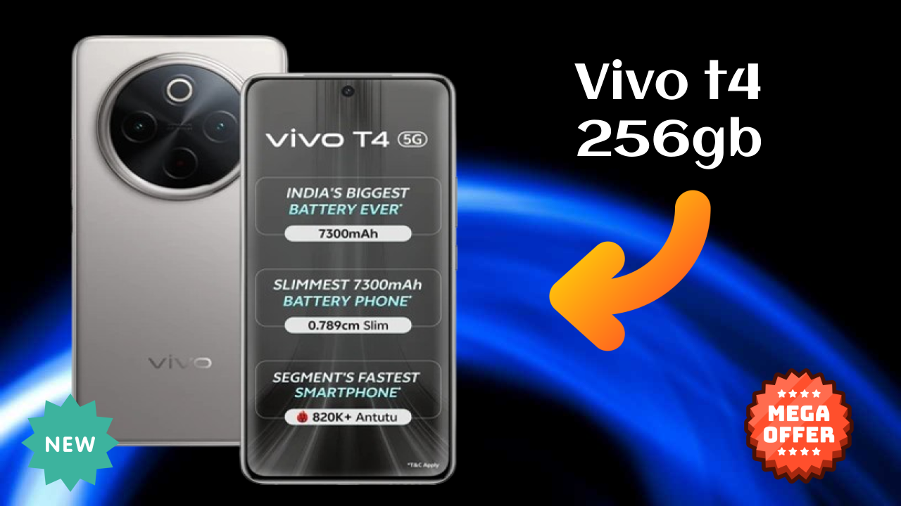 Vivo T4 256GB Battery Life: 7300 MAh Real-World Test
